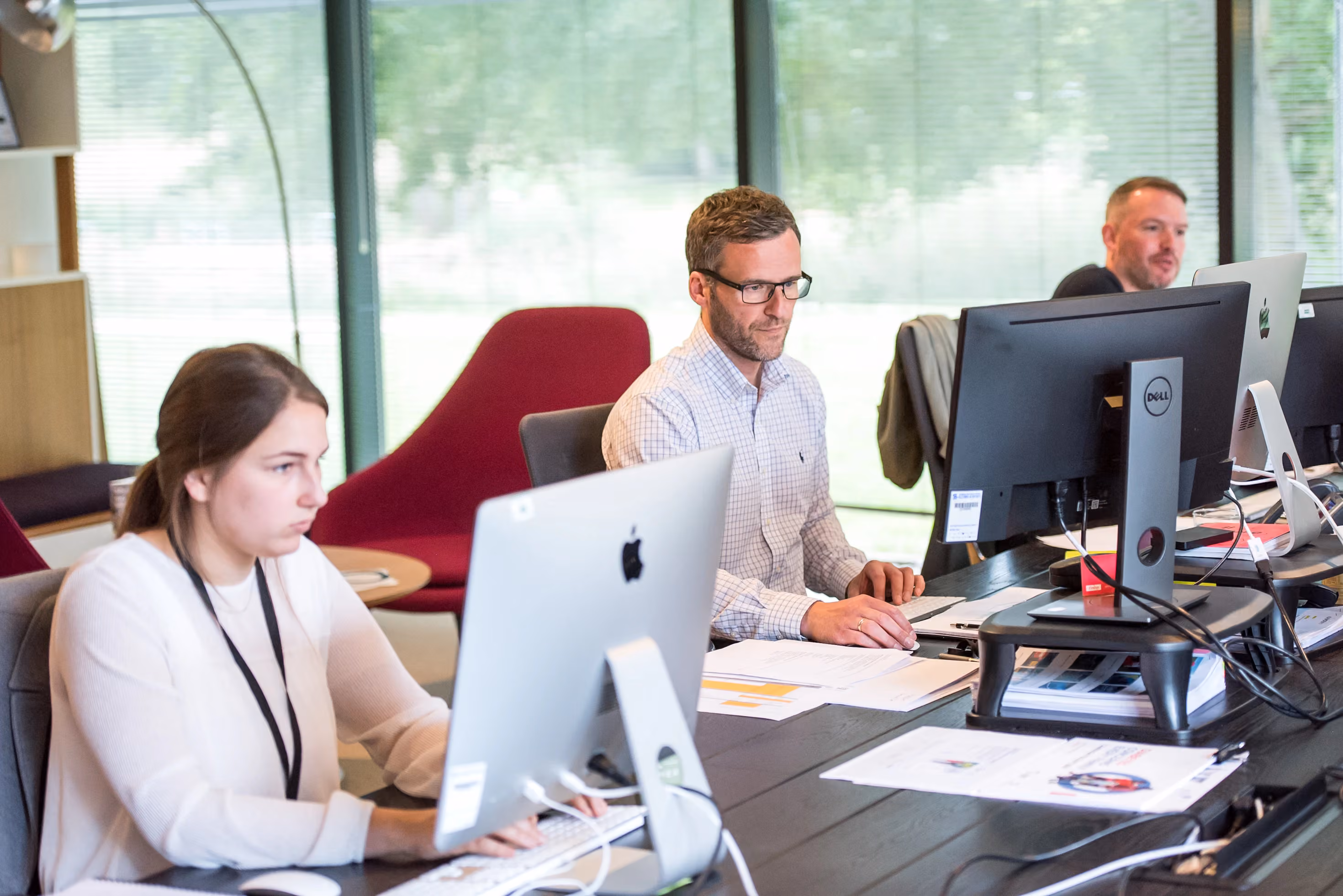 Cybersecurity consulting team